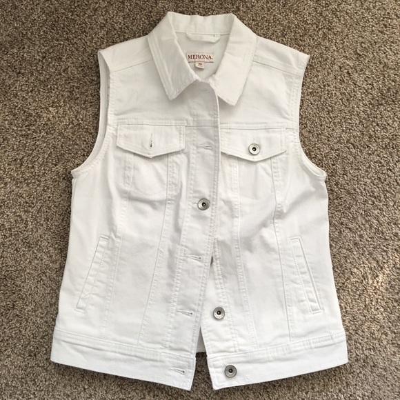 womens denim vest target